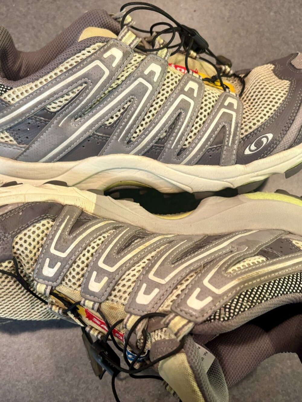~~Salomon XA Comp Trail Running Shoes Gray/Mint Women’s 8.5